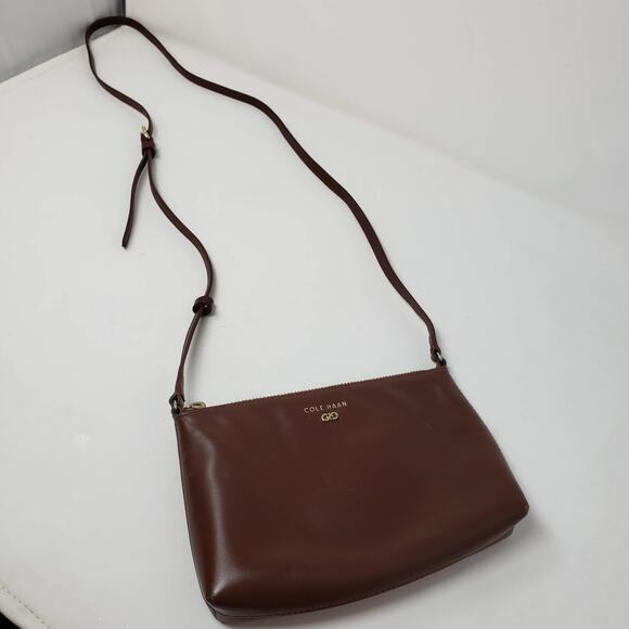 Cole Haan Patent Leather Crossbody Mini Bag - Picture 2 of 6